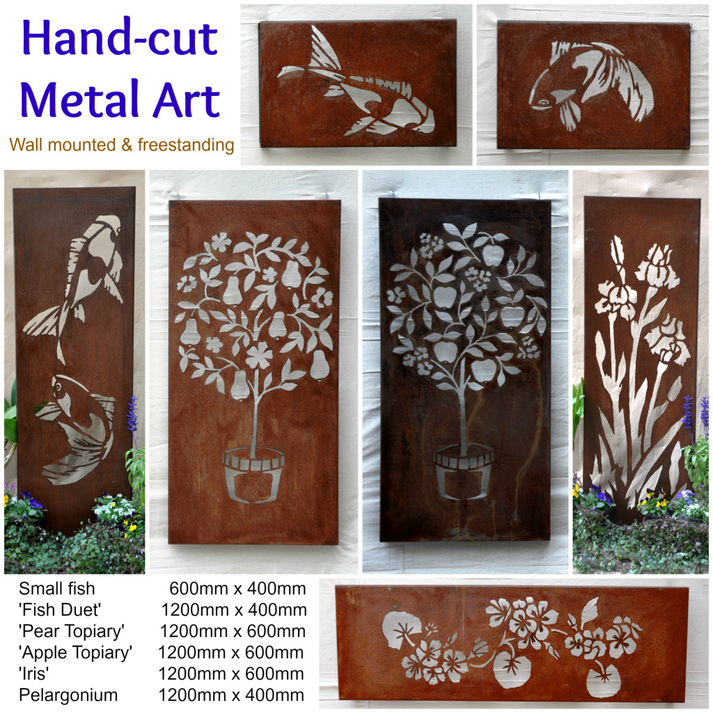 Metal Outdoor Wall Art 97