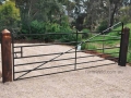 Blacksmithed Angle Iron Farm Gate