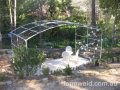 large garden arbour