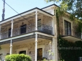 North Adelaide balcony with ivy balustrading