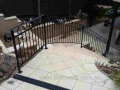 Wrought Iron balustrade - top view. Bridgewater, SA