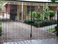 Residential wrought iron gates