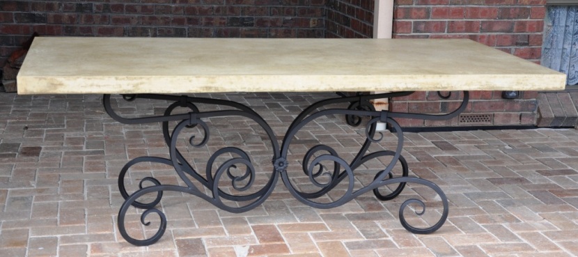 New Wrought Iron Dining Table, Wrought Iron Dining Table Base