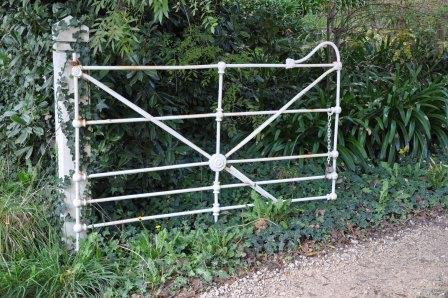 Cast Jointed Iron Gate, Antique Garden Gates Australia