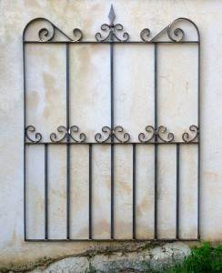 Florence wrought iron gate