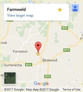 Map of Farmweld's location