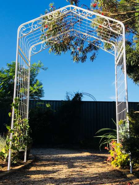 Custom garden arch